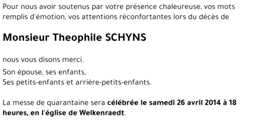 Theophile SCHYNS