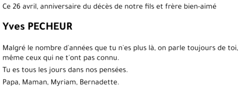 Yves PECHEUR