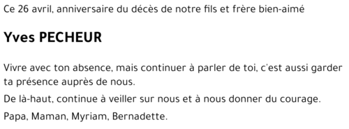 Yves PECHEUR