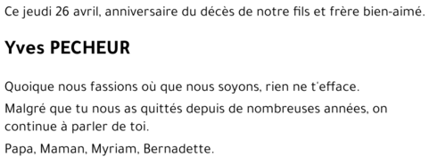Yves PECHEUR