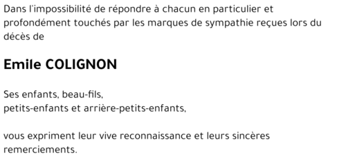 Emile COLIGNON