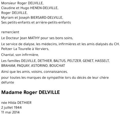 Hildegard DETHIER
