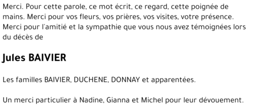 Jules BAIVIER