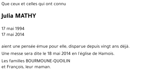 Julia MATHY