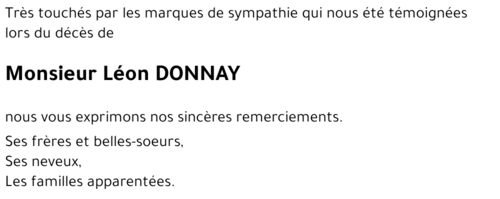 Léon DONNAY