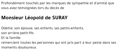 Léopold de Suray