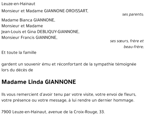 Linda GIANNONE