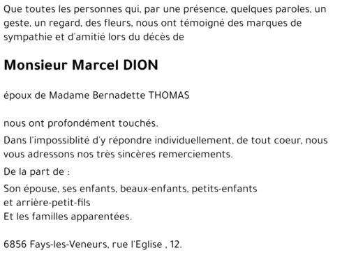Marcel DION