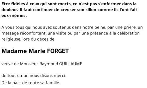 Marie Forget