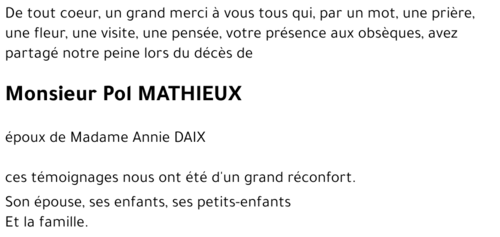 Pol MATHIEUX