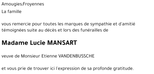 Rachel MANSART