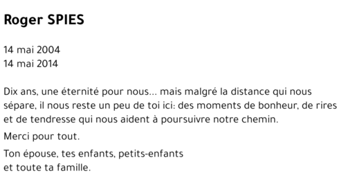 Roger SPIES