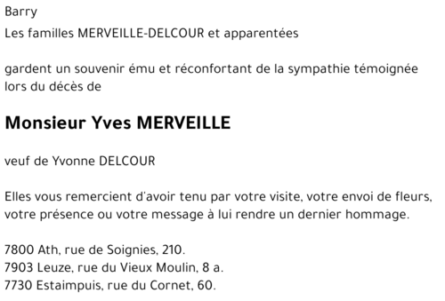 Yves MERVEILLE