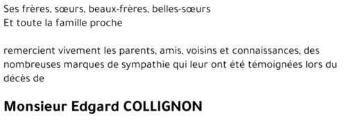 Edgard COLLIGNON