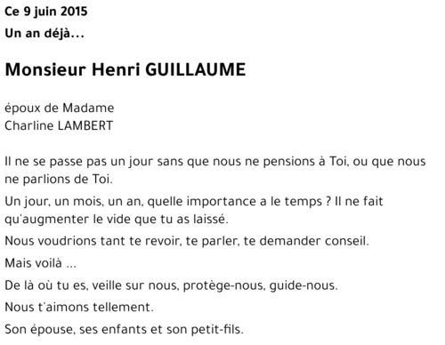 Henri GUILLAUME