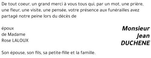 Jean DUCHENE