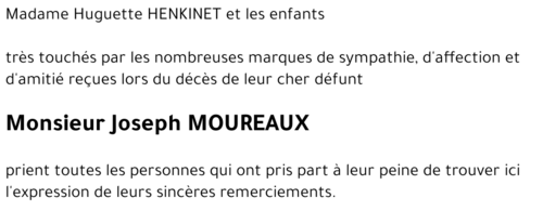 Joseph MOUREAUX
