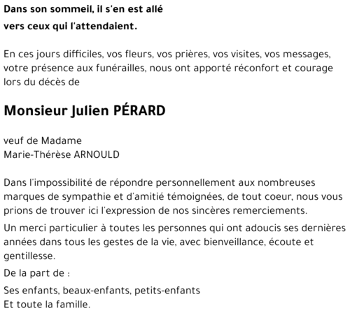 Julien PÉRARD