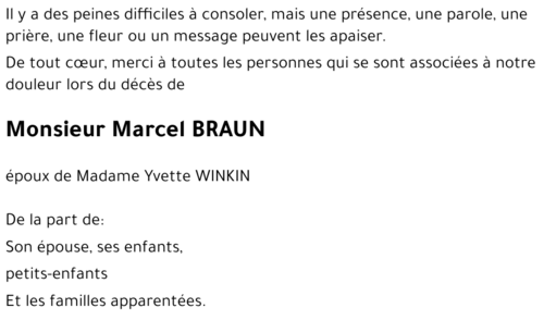 Marcel BRAUN