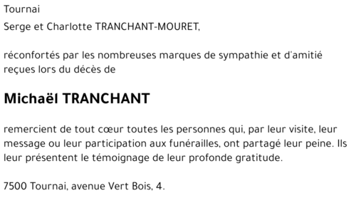 Michaël TRANCHANT