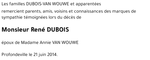 René DUBOIS