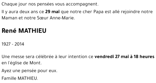 René MATHIEU