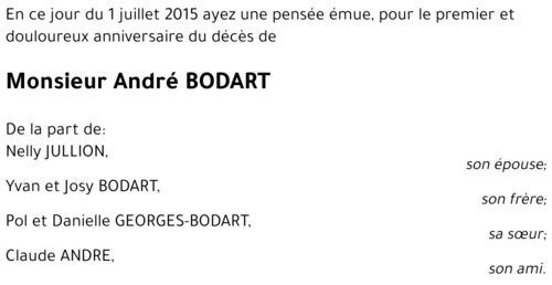 andré BODARD