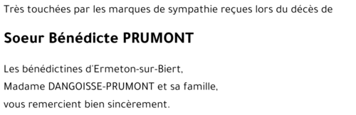 Bénédicte PRUMONT