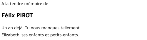 Félix PIROT