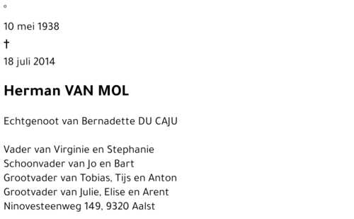 Herman VAN MOL