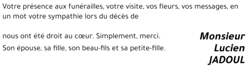 Lucien JADOUL