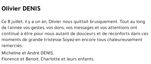 Olivier DENIS
