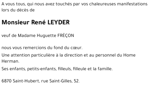 René LEYDER