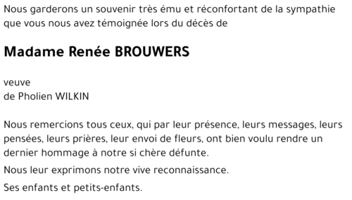 Renée BROUWERS