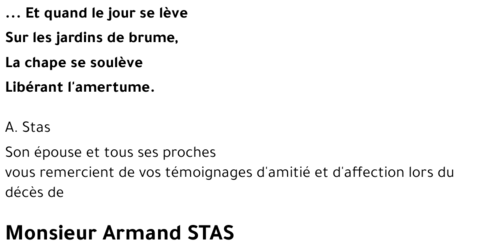 Armand STAS
