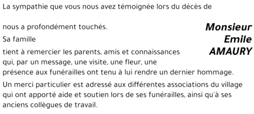 Emile AMAURY