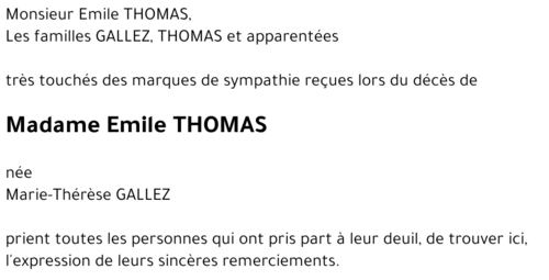 Emile THOMAS