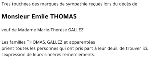 Emile THOMAS