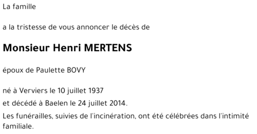 Henri Mertens