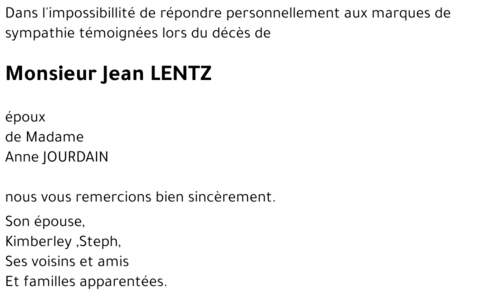Jean Lentz