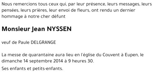 Jean NYSSEN