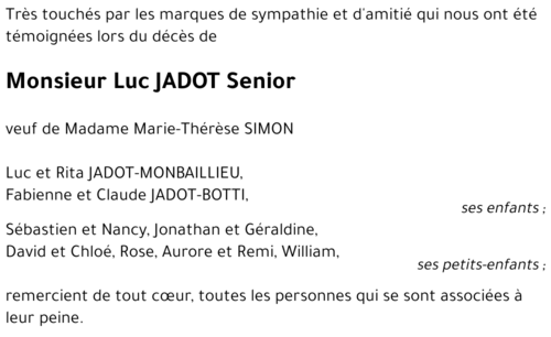 Luc JADOT