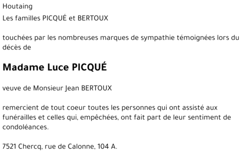 Luce PICQUE