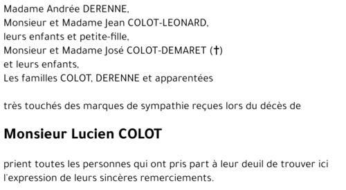 Lucien COLOT