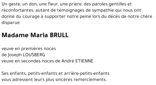 Maria BRULL