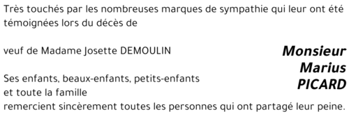 Marius PICARD