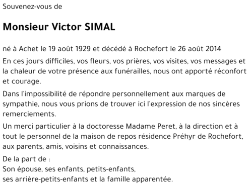 victor simal