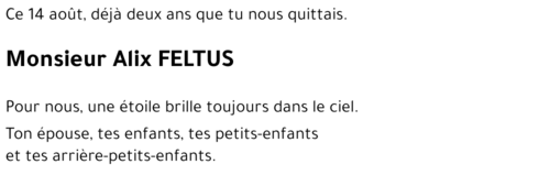 Alix FELTUS