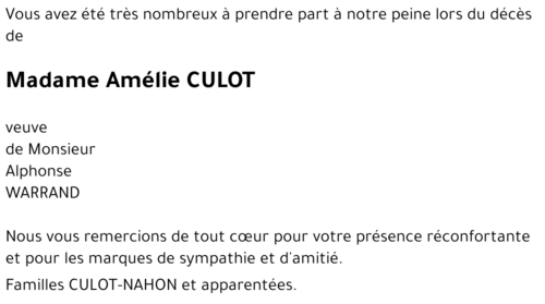 Amélie CULOT