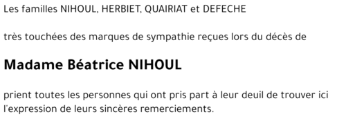 Béatrice NIHOUL